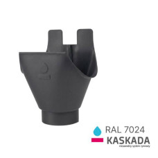 Лійка RAL 7024 125/100мм  