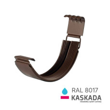 З'єднання ринви RAL 8017 125/100мм