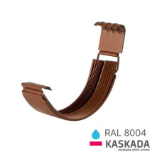З'єднання ринви RAL 8004 125/100мм