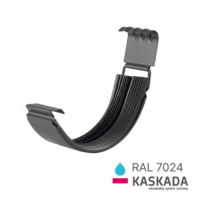 З'єднання ринви RAL 7024 125/100мм