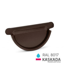 Заглушка універсальна RAL 8017 125/100мм