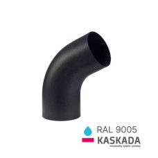 Коліно RAL 9005 100мм