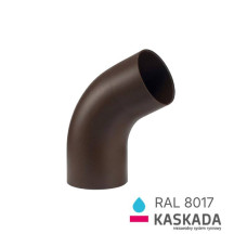 Коліно RAL 8017 100мм