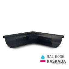 Кут зовнішній RAL 9005 125/100мм