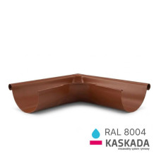 Кут зовнішній RAL 8004 125/100мм