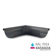  Кут зовнішній RAL 7024 125/100мм