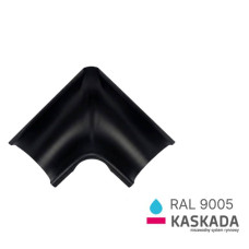 Кут внутрішній RAL 9005 125/100мм
