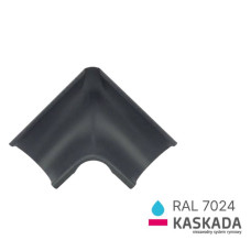 Кут внутрішній RAL 7024 125/100мм