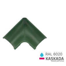 Кут внутрішній RAL 6020 125/100мм