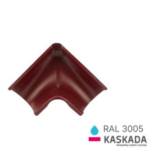 Кут внутрішній RAL 3005 125/100мм