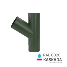 Трійник RAL 6020 125/100мм