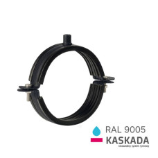 Хомут RAL 9005 125/100мм