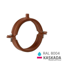 Хомут RAL 8004 125/100мм