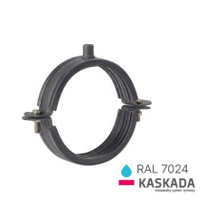 Хомут RAL 7024 125/100мм