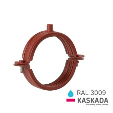 Хомут RAL 3009 125/100мм