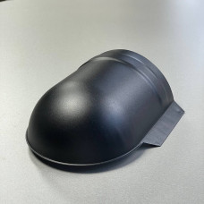 Закінчення заглушка напівкруглого коника, 0,5 мм, RAL9005 MAT