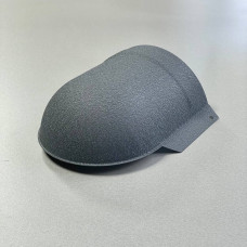 Закінчення заглушка напівкруглого коника, 0,5 мм, RAL7024 MAT