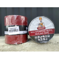 Герметизувальна бутилкаучукова стрічка  Butyloff 150 мм х 10 м, Ral3011 Червоний