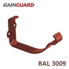 Гак торцевий RainGuard 125мм RAL 3009