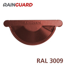 Заглушка ринви RainGuard 125мм RAL 3009