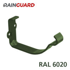 Гак торцевий RainGuard 125мм RAL 6020