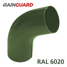 Коліно 60° RainGuard 87мм RAL 6020