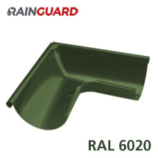 Зовнішній кут 90° RainGuard 125мм RAL 6020