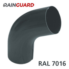 Коліно 60° RainGuard 100мм RAL 7016
