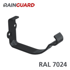 Гак торцевий RainGuard 125мм RAL 7024