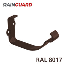 Гак торцевий RainGuard 125мм RAL 8017