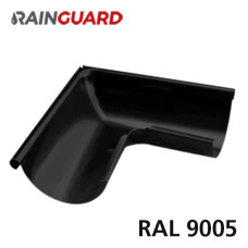 Зовнішній кут 90° RainGuard 125мм RAL 9005