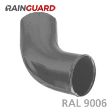 Зливне коліно RainGuard 87мм RAL RAL 9006