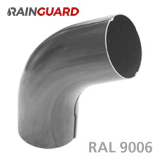 Коліно 60° RainGuard 87мм RAL 9006
