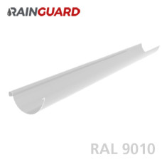 Металева водостічна ринва RainGuard 125мм / 2м RAL 9010